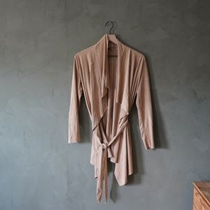 Soft suede/microfiber like wrap size M